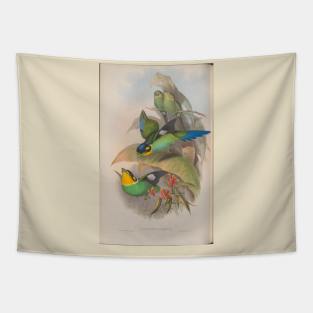 Two Flying Birds Tapestry