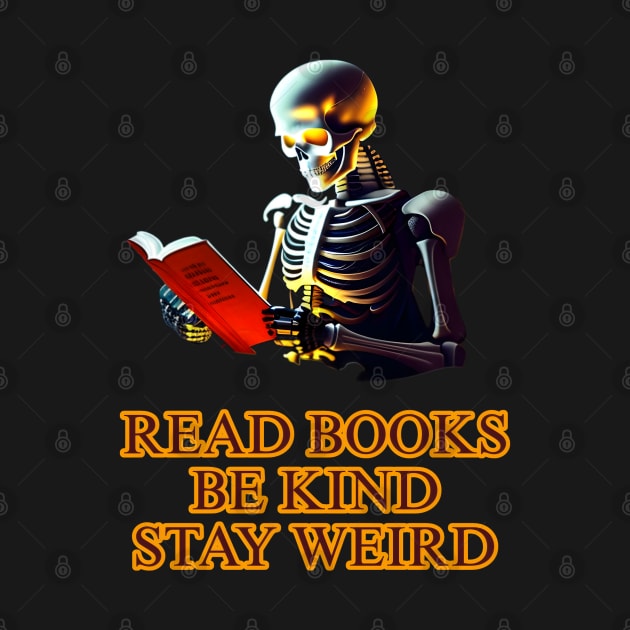 Read books be kind stay weird by r.abdulazis
