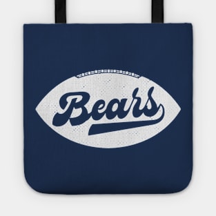 Retro Bears Football Tote