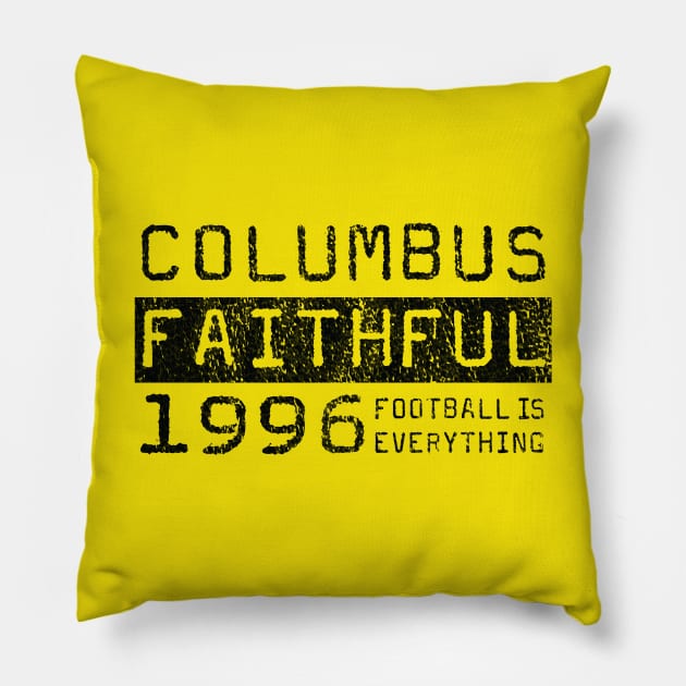 Football Is Everything - Columbus Crew SC Faithful Pillow by FOOTBALL IS EVERYTHING