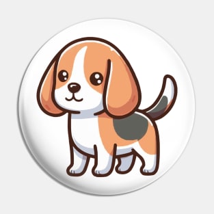 Beagle Dog Pin