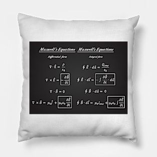 Maxwell's Equations Pillow