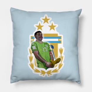 Argentina's Goalkeeper Celebrates Pillow