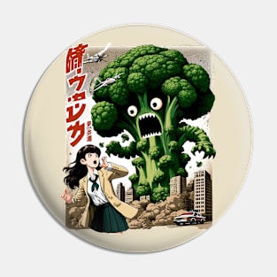 Broccozilla: The Green Giant Awakens Pin