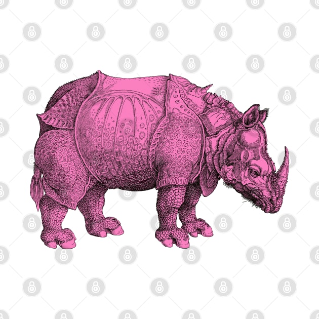 Pink Rhino by Colonel JD McShiteBurger