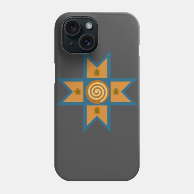 PreColumbian Firgure "Sol de los pastos" Phone Case by Javisolarte