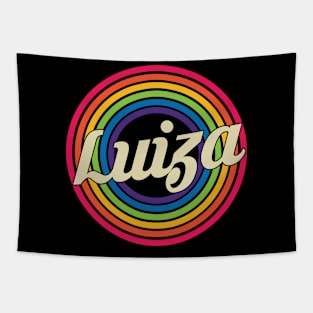 Luiza - Retro Rainbow Style Tapestry