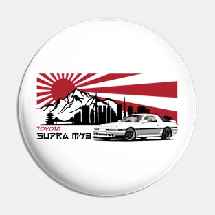 Toyota Supra MK3 A70, JDM car Pin