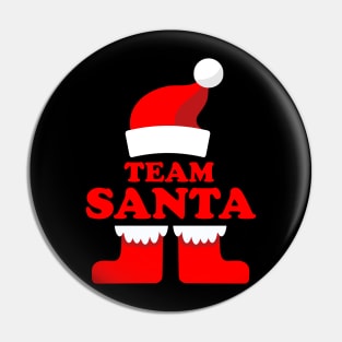 Team Santa logo design Pin
