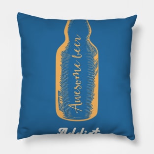 Beer Addict Pillow