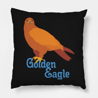 Majestic Golden Eagle Pillow