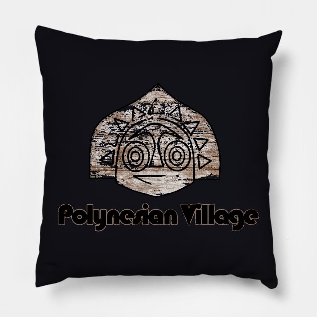 Polynesian Tiki Pillow by Jbags