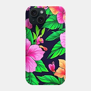 Floral Abstract Pattern Phone Case