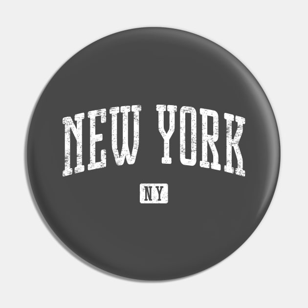 New York NY Vintage City Pin by Vicinity