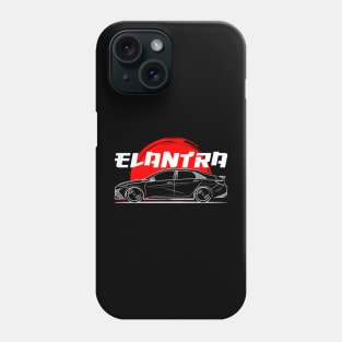 The N Performance Elantra KDM Art Phone Case