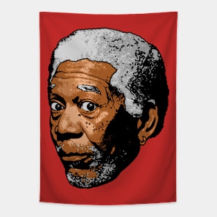 freeman funny pop art Tapestry