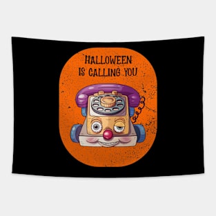 Halloween Is Calling You Tapestry