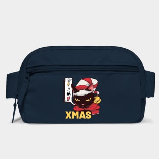 I Hate Christmas Funny Cute Angry Cat Face Pun Bag