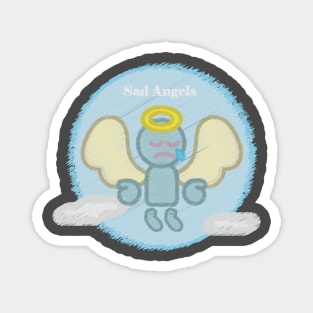 Sad Angels Magnet