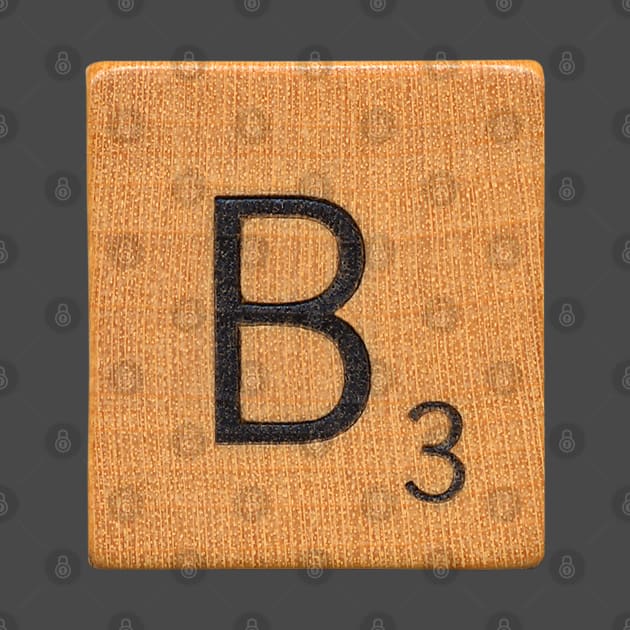 Scrabble Tile 'B' by RandomGoodness