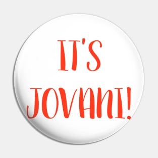 Its Jovani! Pin