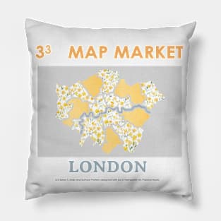 London Map - Full Size Pillow