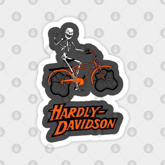 Hardly Davidson Magnet by kaileyryan