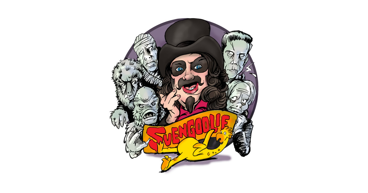 Svengoolie show svengoolie me tv t shirt teepublic