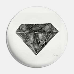 black diamond Pin