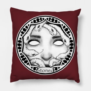 Stoned Medusa - Frame Pillow