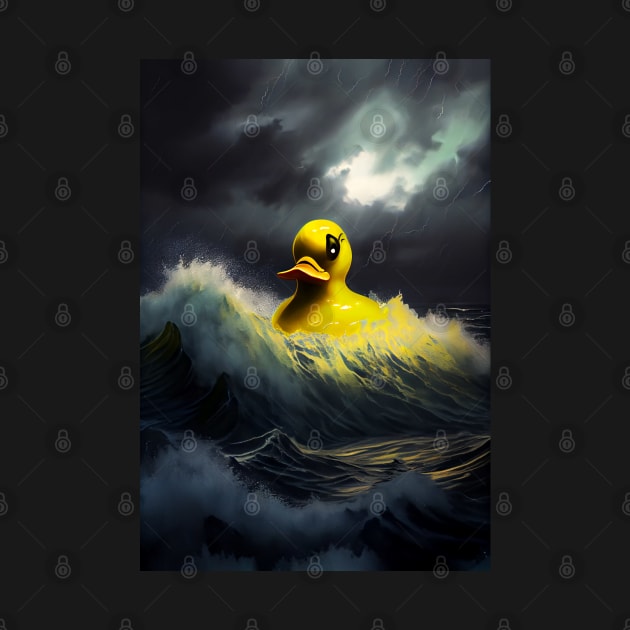 Rubber Duck On The High Seas by MarkColeImaging