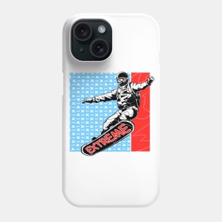 Snowboarding Phone Case