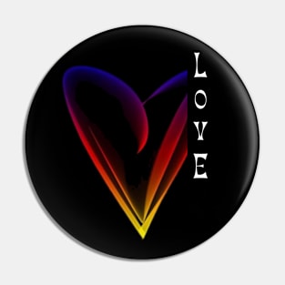 Love Heart Pin