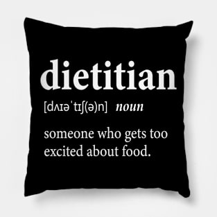 Funny Dietitian Definition Pillow