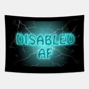 Disabled AF Lightning Tapestry