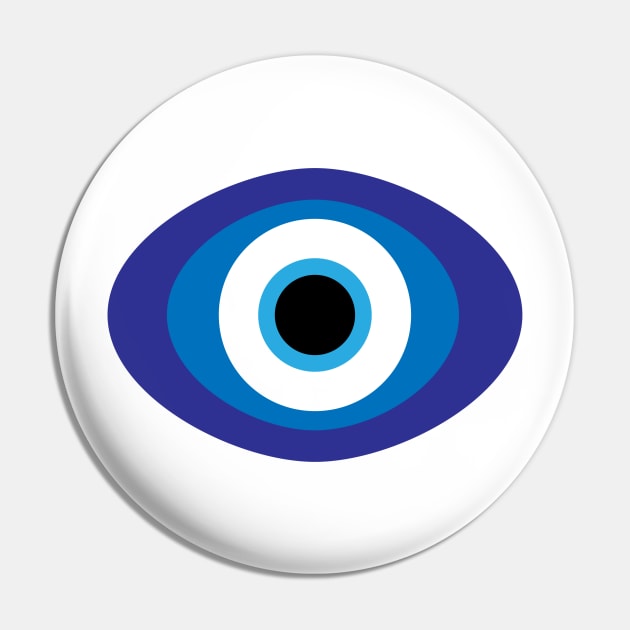 Turkish Evil Eye (Nazar) bead symbol for protection Pin by mrsupicku