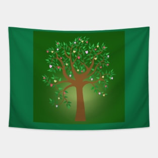 Tree of love Tapestry