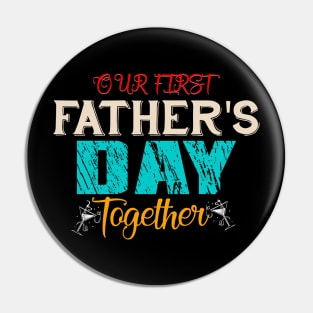 Daddy and Me Shirts, Father Son Shirts, Fathers Day Shirts, Our First Father's Day Shirts, First Fathers Day Tees Pin