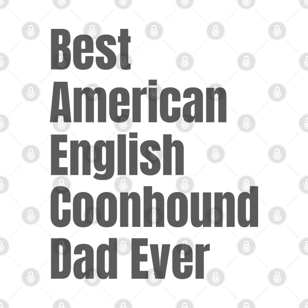 American English Coonhound Dad by HobbyAndArt