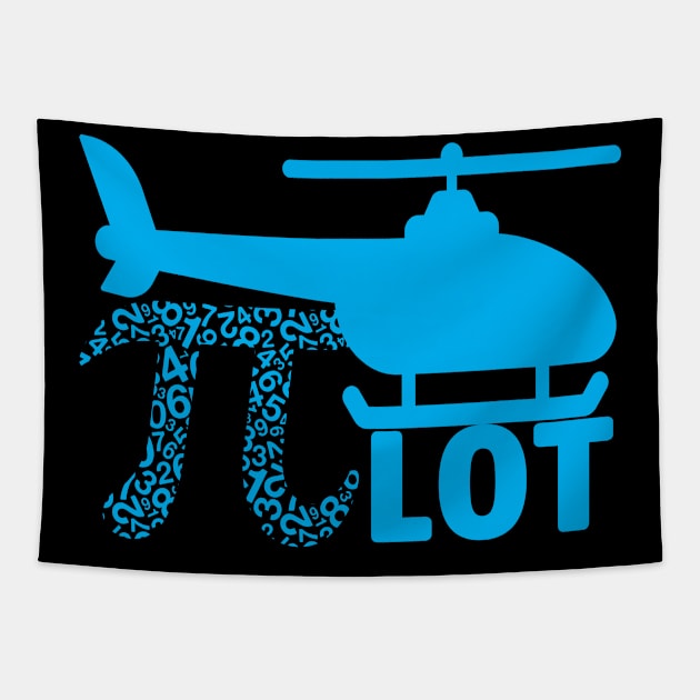 PI Day PIlot Tapestry by A Zee Marketing