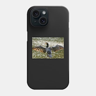 Spread your wings - Cormorant Phone Case