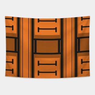 Abstract geometric design Tapestry