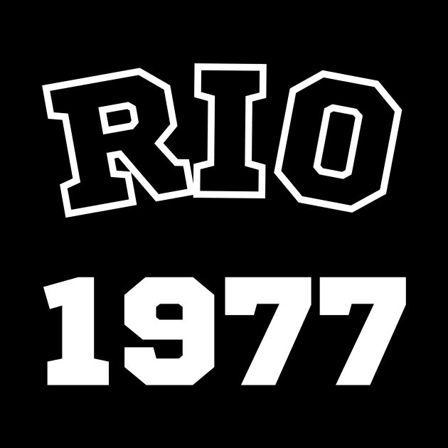 Rio 1977 by TypeTickles