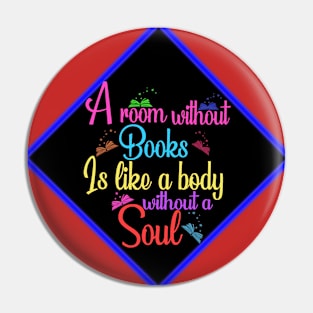 A Room Without Books Pin