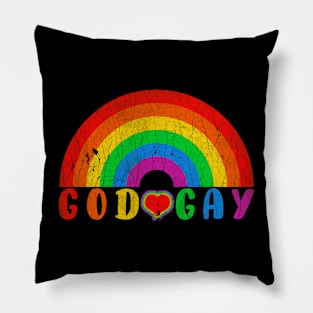 God Loves Gays Pillow