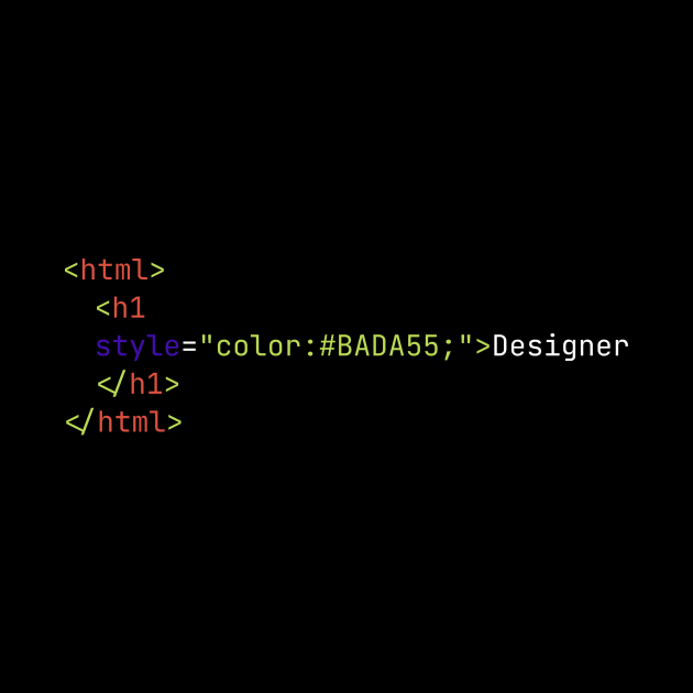 Badass Designer - HTML Code by Lyrical Parser