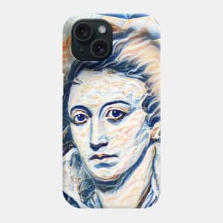 Percy Bysshe Shelley Portrait | Percy Bysshe Shelley Artwork 12 Phone Case