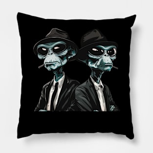 on a Mission from mars Pillow