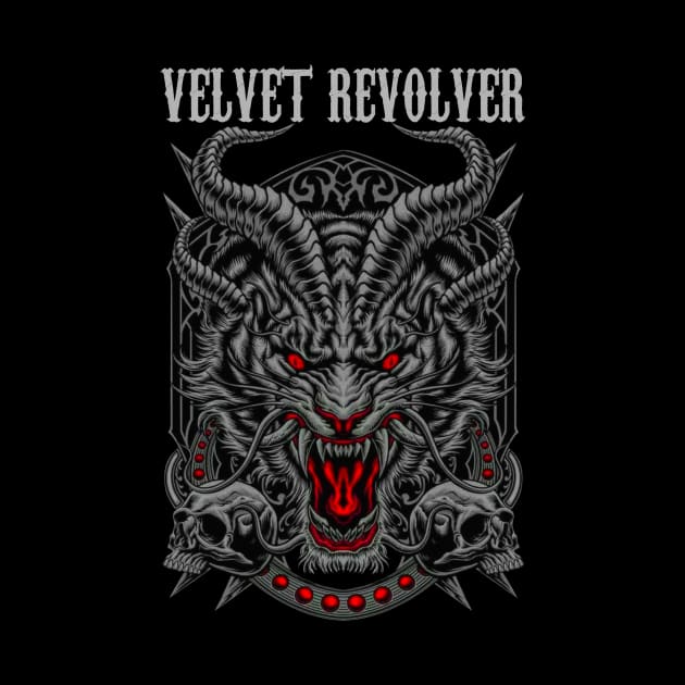 VELVET REVOLVER BAND MERCHANDISE by Rons Frogss