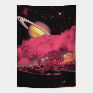 Astro Harbor Tapestry